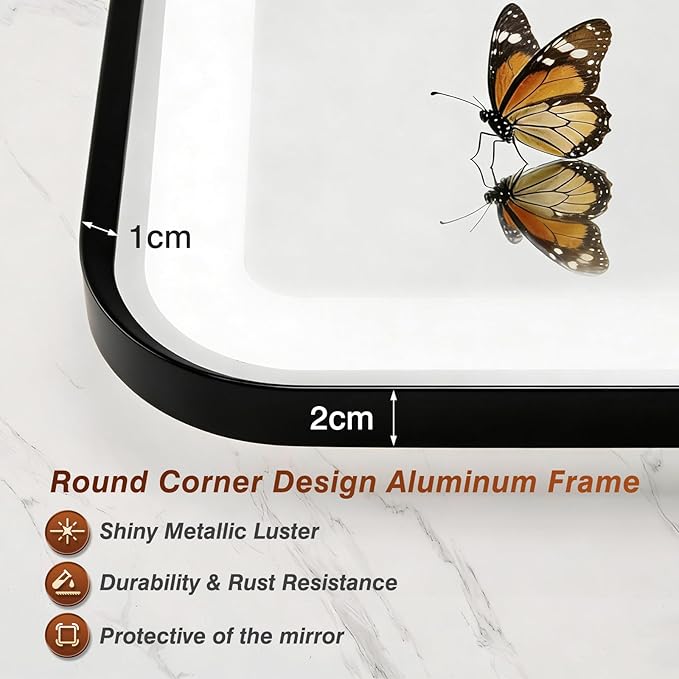 36x60 Inch LED Bathroom Mirror