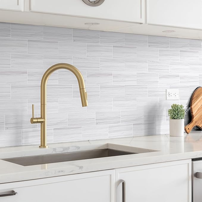 StyloVue 4 Pieces Peel and Stick Backsplash