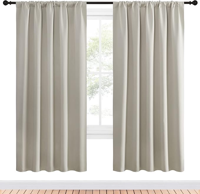 NICETOWN Blackout Curtains for Living Curtains, Room Darkening Window Curtain
