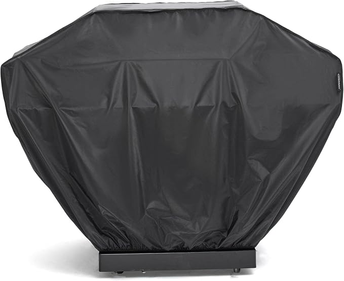 Covermates Grill Cover - Weather Resistant Outdoor Cover, Heavy Duty BBQ Covers for Large Outdoor Kitchen, Classic 12-Guage Vinyl, 57 Inch, Black