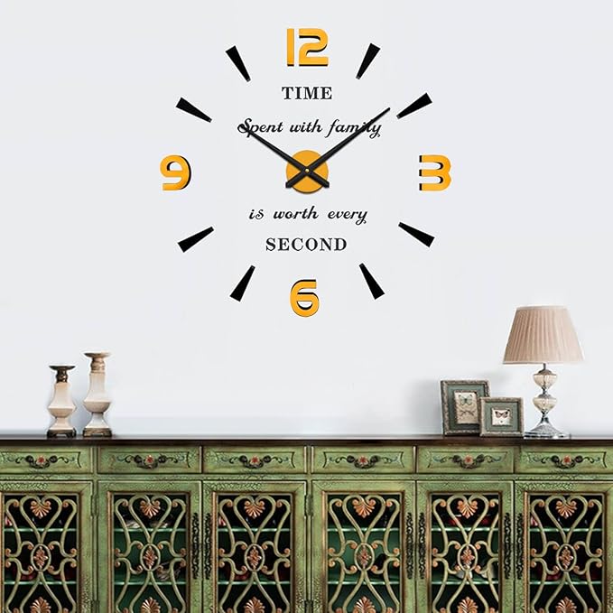 VANGOLD Wall Clock Oversized Wall Clock