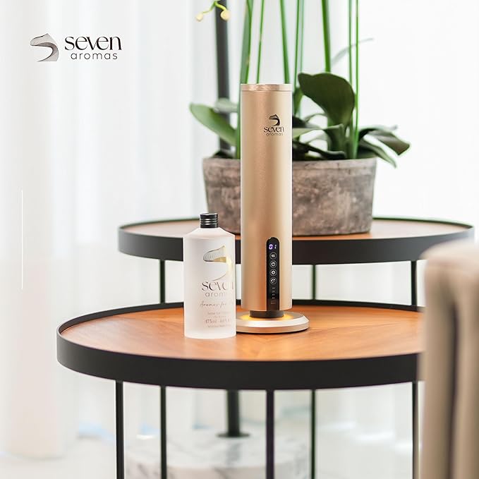 SevenAromas Hotel Scent Diffuser Oil, Luxury Hotel-Inspired Essential Oil for Aromatherapy & HVAC Diffusers – Premium Dropper Bottle - 145 ml 5 FL oz (Mayfair)