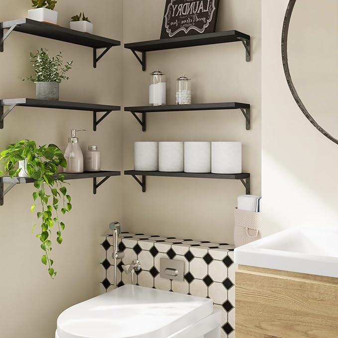 YGEOMER 23.6 Inch Floating Shelves