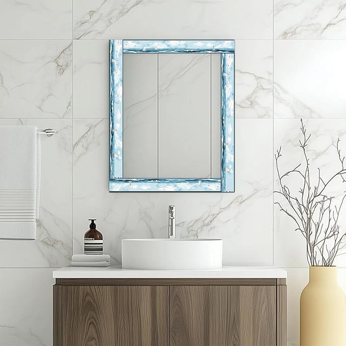HOMETITUTE Wallpaper Border Peel and Stick Nautical Wall Trim Self Adhesive