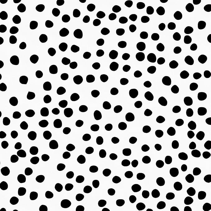Jeweluck Peel and Stick Wallpaper Polka Dot Wallpaper Stick and Peel 17.7” x