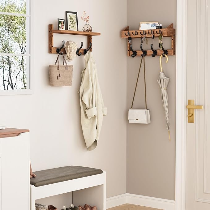 Evermagin 35" Coat Rack Wall Mount