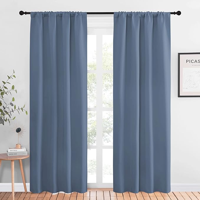 NICETOWN Blackout Curtains for Living Curtains, Window Treatment Curtains &
