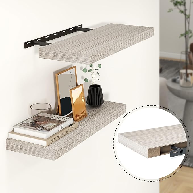Heimlove 24 inch Floating Shelves