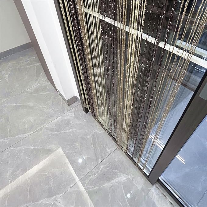 ave split Decorative Door String Curtain Wall Panel Fringe Window Room Blind