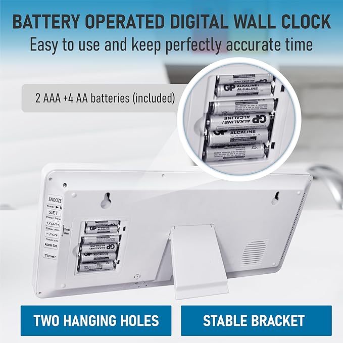 TXL Large Digital Wall Clock