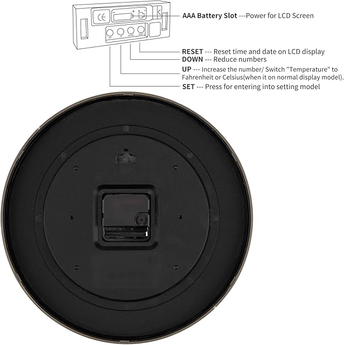 Foxtop Digital and Analog Learning Clock