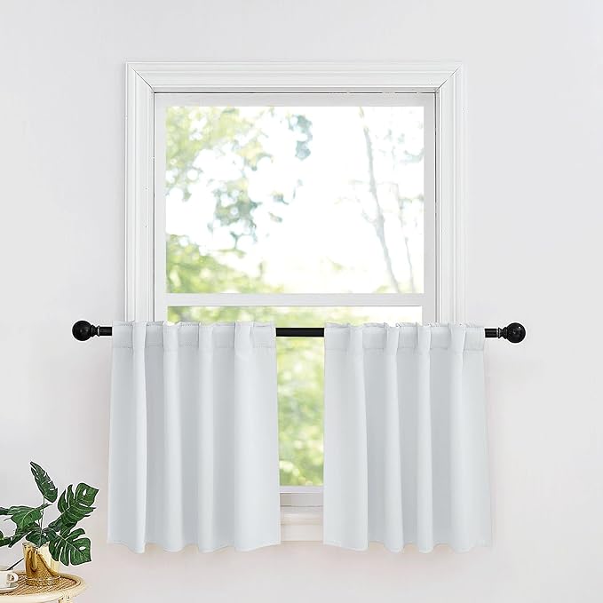 RYB HOME Small Window Curtains