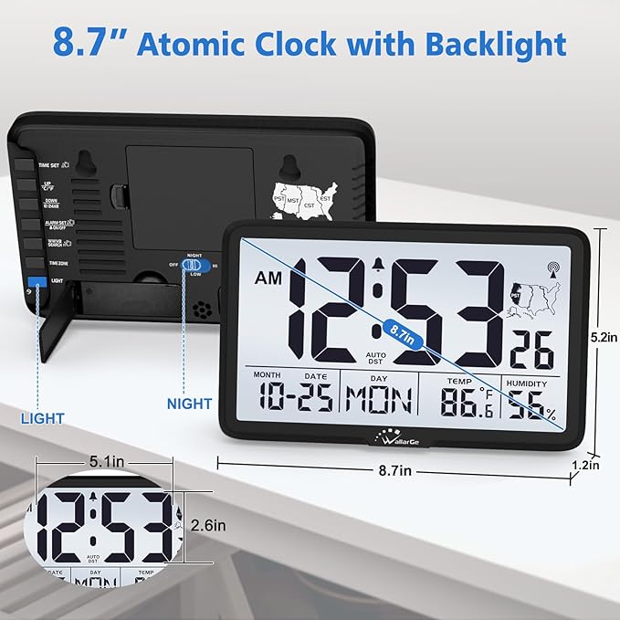 WallarGe Atomic Wall Clock