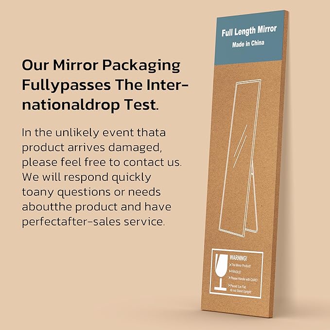 64"x21" Full Length Mirror