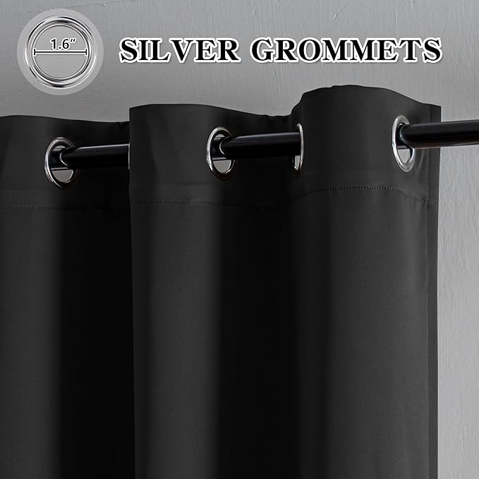 IGEMAEVE Custom Curtains for Living Room 1 Panel, Grommet Light Blocking Drapes