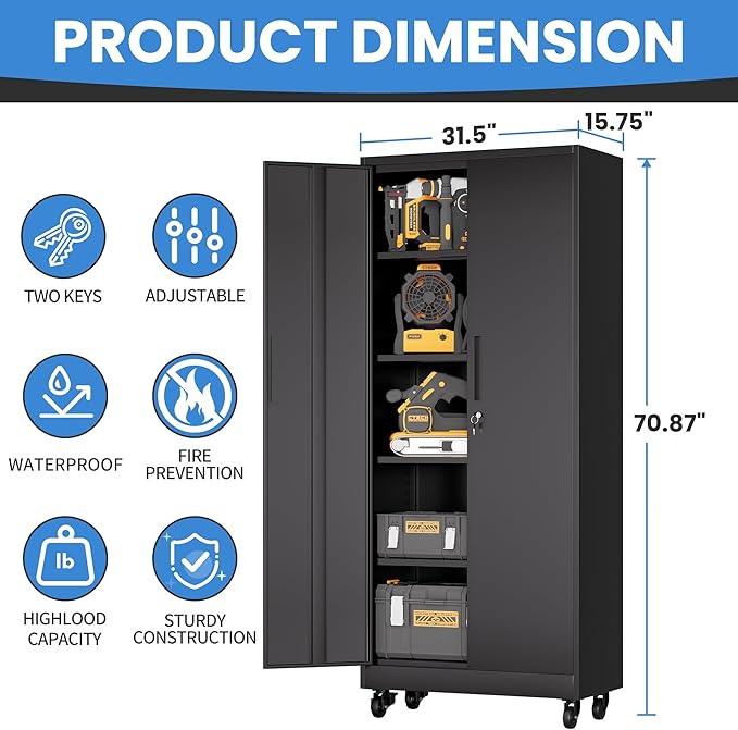 Garage Metal Storage Cabinet