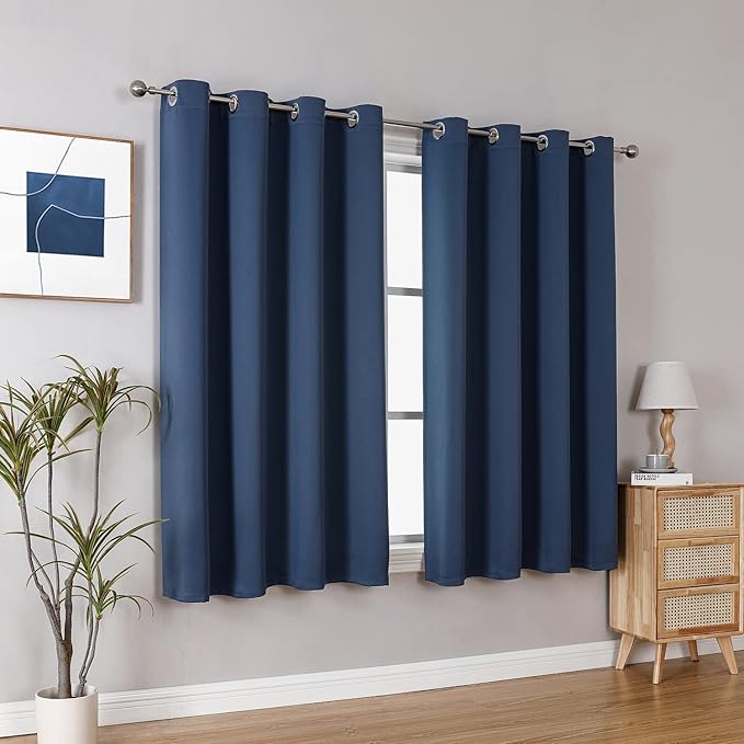 ChrisDowa Grommet Blackout Curtains
