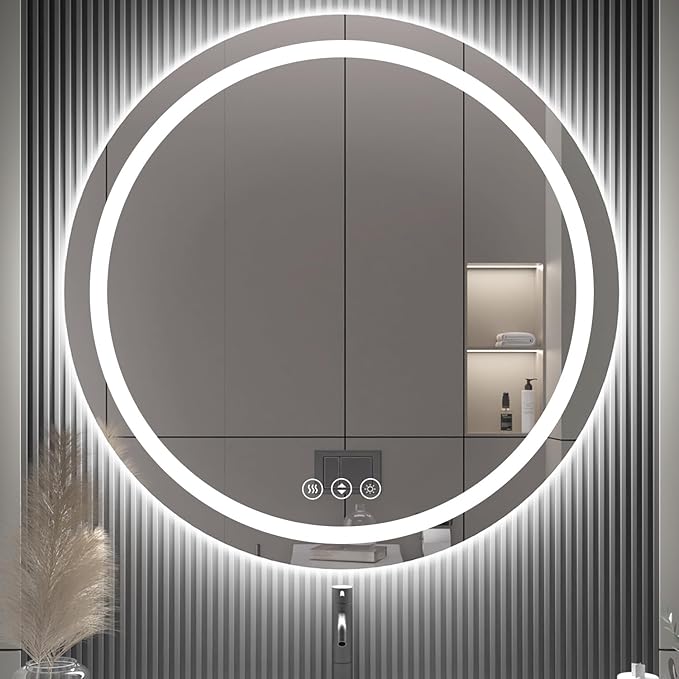 42" x 42" LED Bathroom Mirror