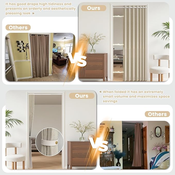 AJAZZ Blackout Accordion Door