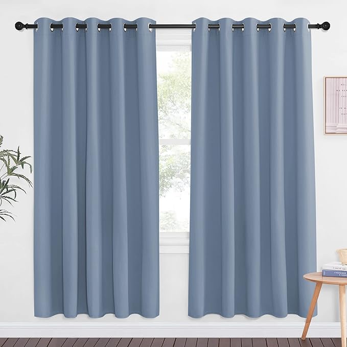 NICETOWN Blackout Doorway Curtain Room Darkening