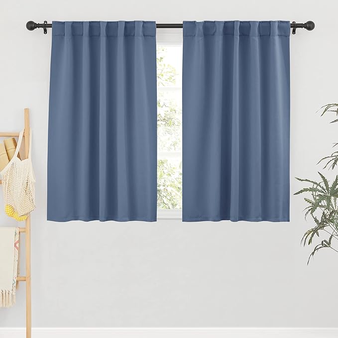 RYB HOME Blackout Curtains for Bedroom, Window Shades Thermal Insulating