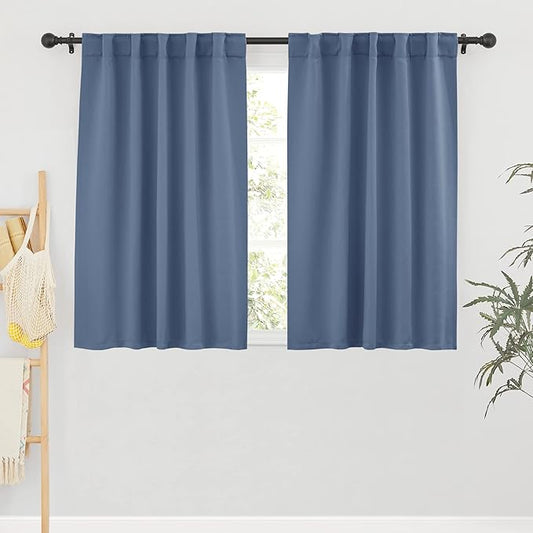 RYB HOME Blackout Curtains for Bedroom, Window Shades Thermal Insulating