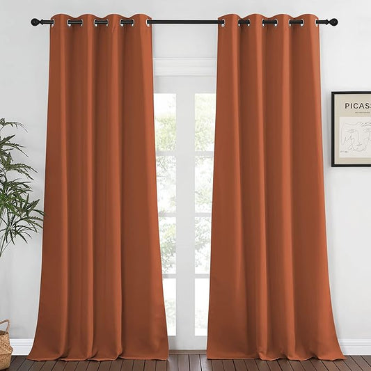 NICETOWN Blackout Curtains 120 inch Length