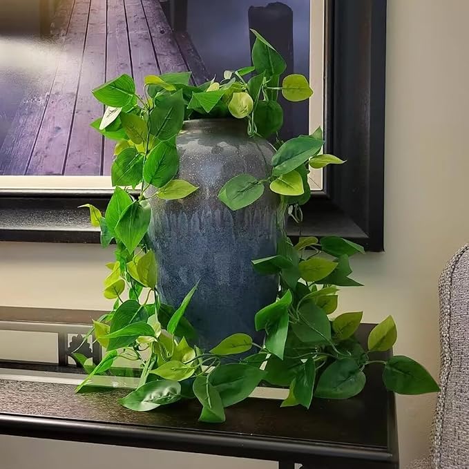 BLEUM CADE 1pcs Fake Hanging Plants Kit