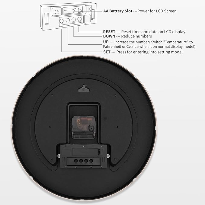 Foxtop Digital and Analog Learning Clock