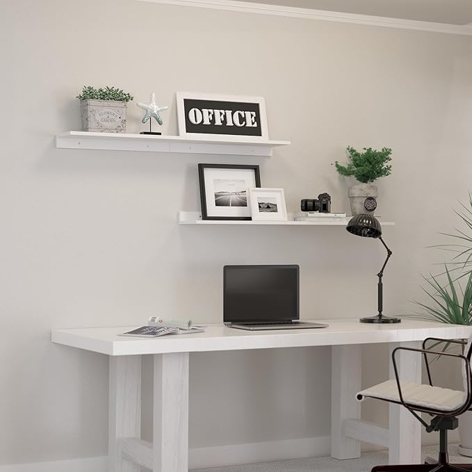 WOPITUES Floating Shelves, Wall Mounted Shelves
