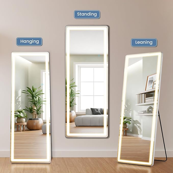 DUMOS 26"×71" LED Full Length Mirror