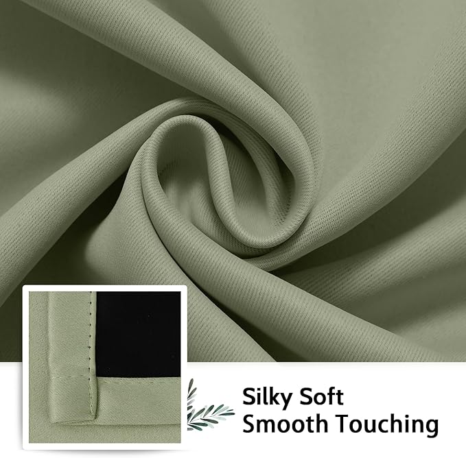 SimpleHome 100% Blackout Curtains