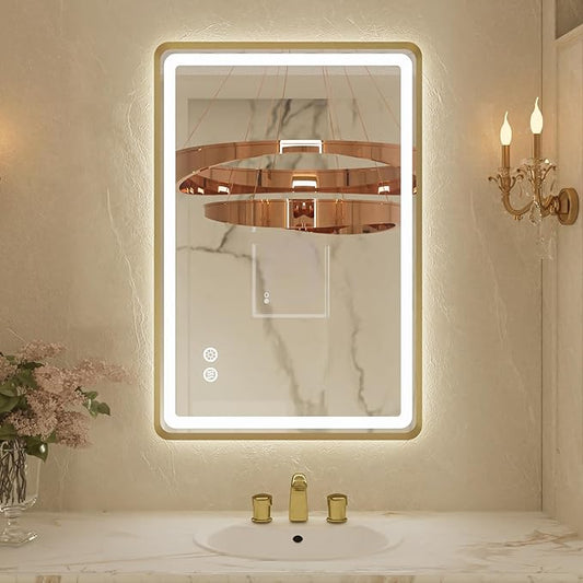 24x32 Inch LED Bathroom Mirror