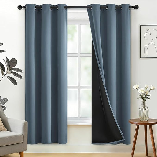 SimpleHome 100% Blackout Curtains