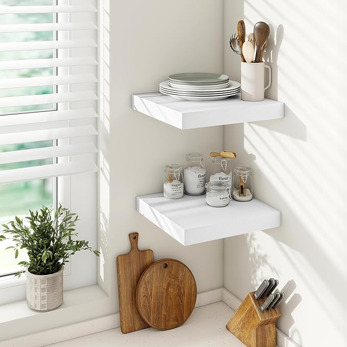 Vivelove 24/36/48/12 Inch Floating Shelves