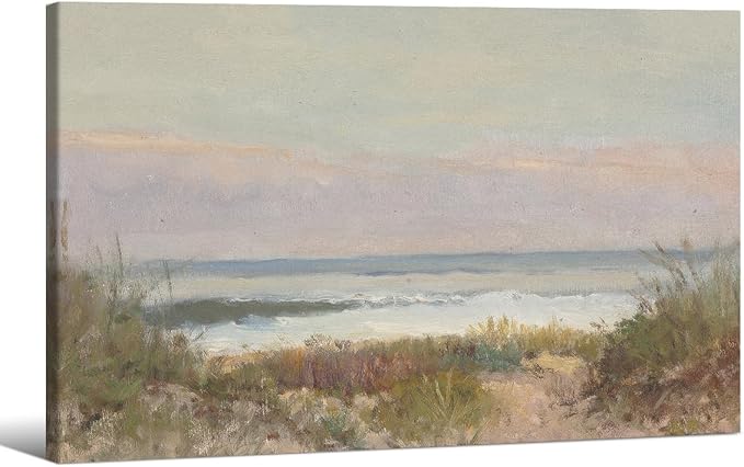 Nature Ocean Scenery Wall Art Beach Landscape Posters Vintage Coastal Aesthetic