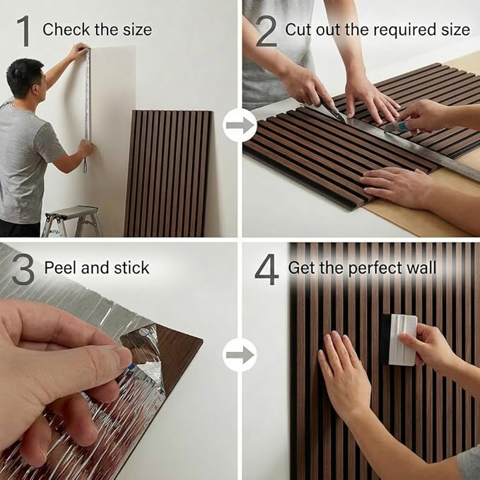 3D Wall Panels Peel and Stick – 15.74" x 236" PVC Faux Texture Wall Covering