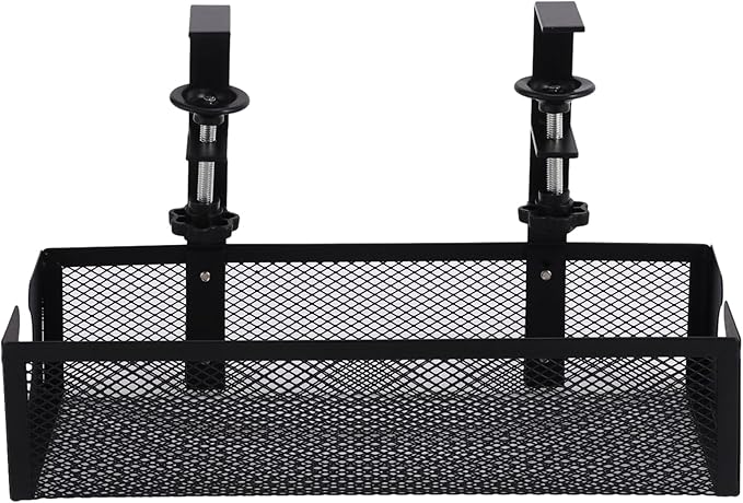 Under Desk Cable Management Tray | Carbon Steel Wire Organizer,Cord Management Under Desk | for Family Friends Students Adults Men Women Home Indoor Office Study Kitchen