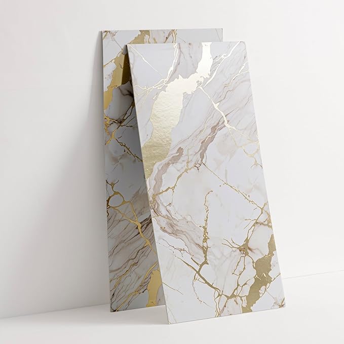 Haimin Wall Panels Peel and Stick 10 Pieces 23.6x11.8in Lightweight Backsplash