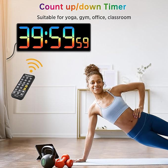 Soobest Digital Wall Clock