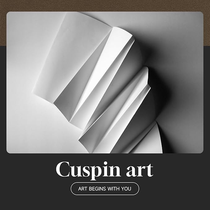 Framed Black and White Modern Elegant Abstract Wall Art, Large Contemporary