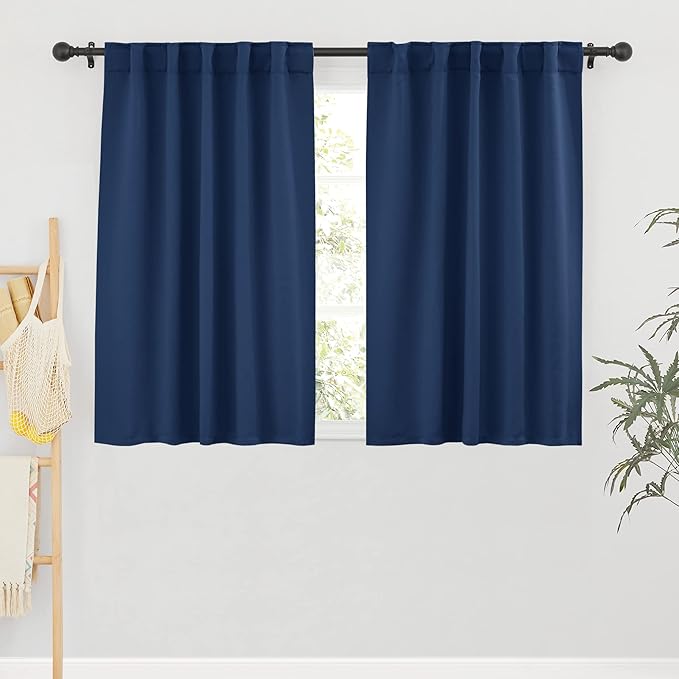 RYB HOME Blackout Curtains for Bedroom, Window Shades Thermal Insulating
