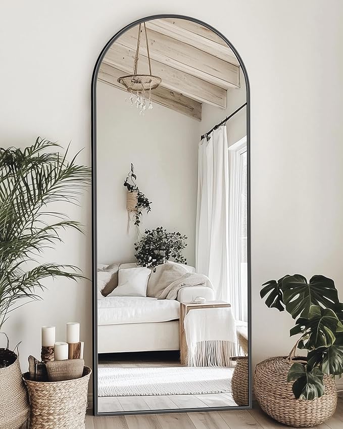 Suidia 58"x18" Arched Full Length Mirror