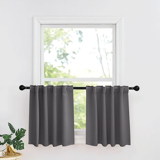 RYB HOME Small Window Curtains
