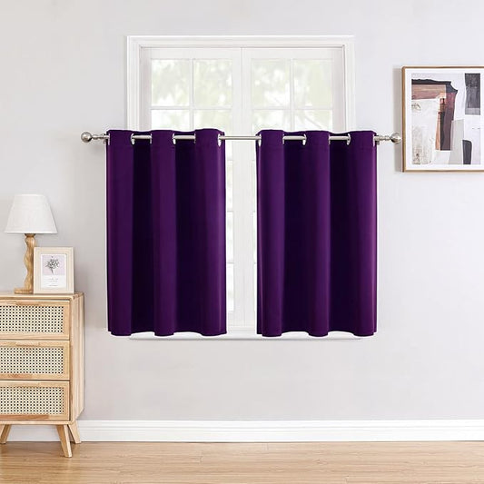 ChrisDowa Small Window Curtains
