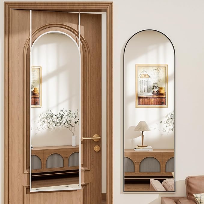 Rowjut Full Length Door Mirror, Wall Mounted Wall Mirrors, Cloakrooms, etc.