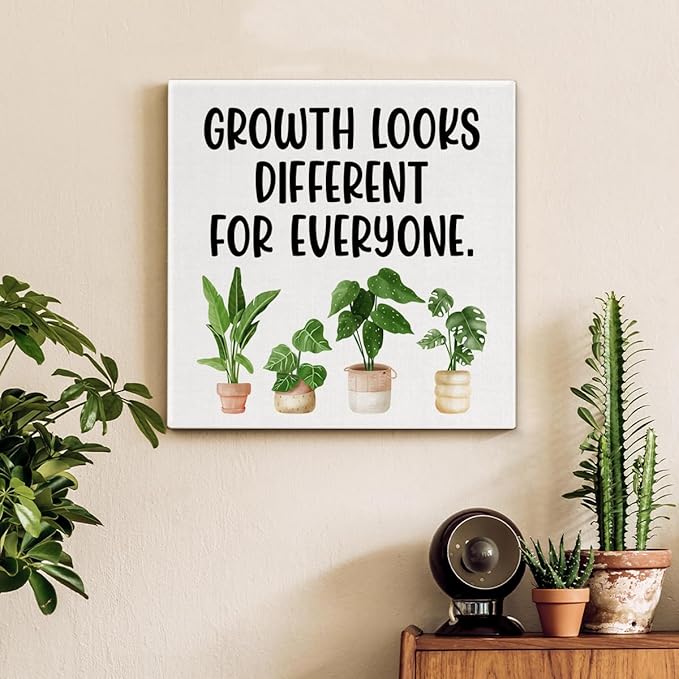 Motivational Wall Art Classroom Decor, Inspirational Mental Health Posters