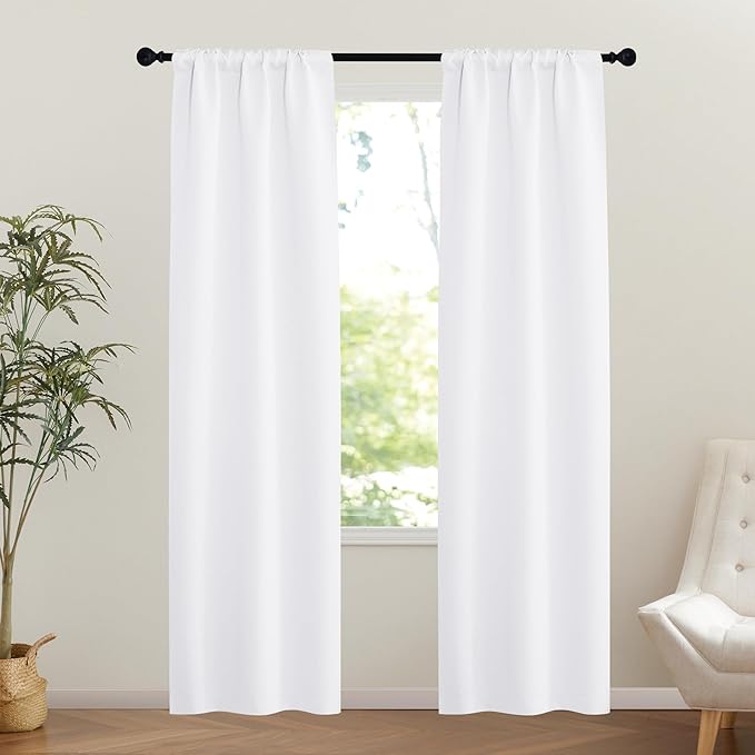 NICETOWN 1 Panel Room Darkening Door Curtains