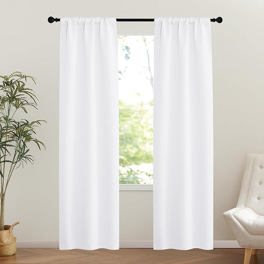 NICETOWN 1 Panel Room Darkening Door Curtains