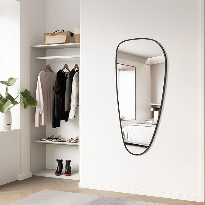 WallBeyond Asymmetrical Mirror, Irregular Wall Mirror, Wall Mirrors Decorative